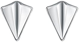 Precious Time Jewelry Paper Airplanes 925 Sterling Silver Stud Earrings for Women