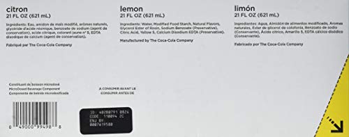 COCA-COLA FREESTYLE DRINK, LEMON, 21 FL. OZ.