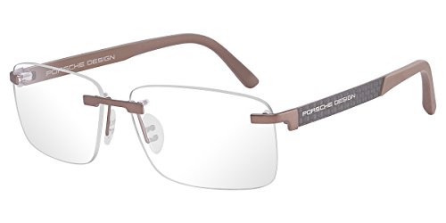 Porsche Design P8236 S1 Men's/Ladies Readers with Hard Case and Cloth size 58-14-140mm- C Sand