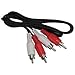 InstallerParts 3Ft RCA Male to Male x 2 Audio Cable