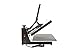 Gecko Heat Transfer Press Machine, 16 x 24-Inch, Black