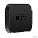 Eco-Fused Apple TV Wall Mount Compatible with Apple Airport Express [2nd Generation] and Apple TV [2nd + 3rd Generation] - Holder Bracket Frame Easy to Install - Simply Attach, Insert and Connect