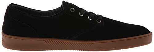 Emerica Men's The Romero Laced Skateboarding Shoe,Black/Gum,9.5 M US