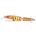 Kredy 5pcs/lot 10.5cm 4.13'' 3D Fishing Eyes Laser Line Hard Minnow Baits Life-Like Swimbait Fishing Lures Bass Crankbait Tackle for Pikes/Bass/Trout/Walleye/Redfish/Catfish/Grouper/Luce