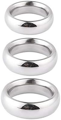 Ultra-high Quality Stainless Steel Ring Lock Ring Bracelet Jewelry to Enhance Men's Ability, Longer Lasting and More Powerful (3 Sizes)