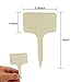 WeiMeet 50 Pieces Wood Plant Markers Garden Plant Labels Plant Container Labels Tagsthumb 2