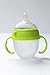 Feeding Bottle Handle Grip for Comotomo Feeding Bottles (Set of 2, Green)