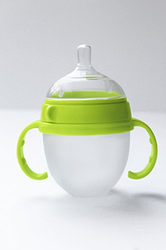 Feeding Bottle Handle Grip for Comotomo Feeding Bottles (Set of 2, Green) - Thumbnail 3