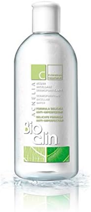 Bioclin Acnelia C Micellar Water Dermopurifying 300 ml - Beauty & Personal Care - Skin Care - Face - Toners - Astringents - Acne - Hydrates - Daily Use - Alcohol Free - Non Comedogenic - Italy