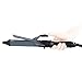 MHU Professional Curling Wand Salon Quality Digital Control Ceramic Curling Iron(black)