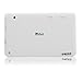 iRULU eXpro X1 Plus 10.1 Inch Quad Core Google Android 5.1 Lollipop Tablet PC, 1GB RAM, 8GB Nand Flash, 1024x600 Resolution, WiFi, Bluetooth4.0(Black Front and White Rear)