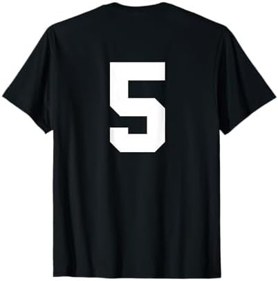 Amazon.com: Number 22 (on Back) Sports Team Jersey Number T-Shirt