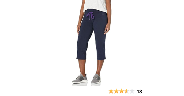 Danskin Women's Capri with Drawcord at 