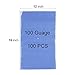 Shrink Bags,TEKITSFUN 100pcs 12x16 inch Shrink Wrap Bags Heat Seal PVC Film 100 Ga for Soaps, Bath Bombs, Books, Shoes,Small Baskets, Homemade Gifts-Slight Blue Tint