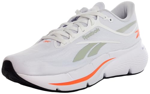 ZIGNITION, Scarpe da Ginnastica Uomo, White/Royal Purple/Flash Orange, 43 EU