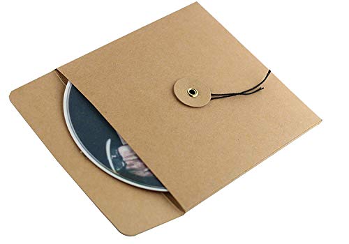 Wyvern Resleeve Cardboard Cd Sleeve 10 Pack/Set 5.11"×5.11" (13×13cm) Brown Wv-cdpch-br