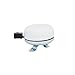 Kickstand Cycleworks Classic Beach Cruiser Bicycle Bell - White