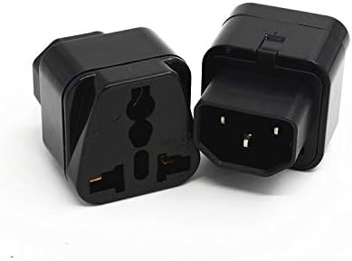 Sockets UPS IEC C14 to Universal Female AU US UK EU 2/3 Pin Socket Power Adapter AC Plug