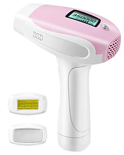 Hair Removal Permanent, IPL Hair Removal System for Women Men Facial Lip Leg Body Bikini Home Use with Cold Compress (Best Permanent Hair Removal Method)