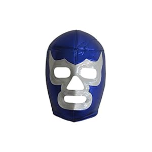 Blue Demon Mask (Luchador Mask or Wrestling Mask) for Adult