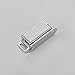 JQK Magnetic Cabinet Door Catch, Stainless Steel Closet Catches, Furniture Latch 20 lbs (Pack of 8), CC100-P8