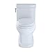 TOTO MS974224CEFG#01 Eco Guinevere One Piece Toilet with Sanagloss, Cotton White