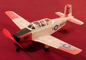 T-34 Rubber Powered Model Airplane by Dumas