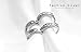 BeeSpring Sparkle Clear Stud Earrings Hoop Jewelry Gift