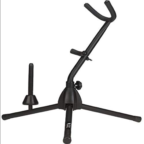 Audio2000'S Alto/Tenor Saxophone Stand with Detachable Flute/Clarinet Peg