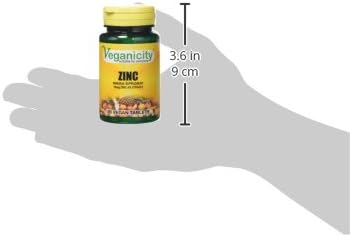 Veganicity Zinc 10mg : Mineral Supplement : 90 Tablets, 90 count (Pack of 1) - Image 5