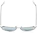 Ray-Ban Rj9506S Metal Aviator Sunglasses, Matte Gunmetal/Grey Flash, 50 mm