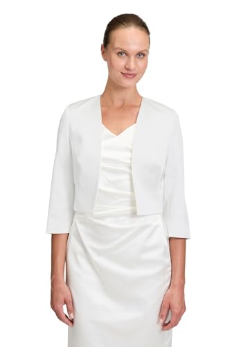 Vera Mont Damen 0059/4822 Bolero, Weiß, 38 EU