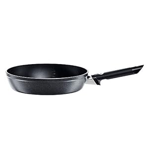 Fissler Levital Comfort/aluminium pan gecoat (Ø 24 cm) steelpan antiaanbaklaag, eersteklas pareleffect – inductie