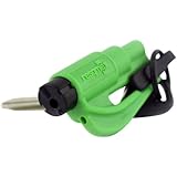 resqme The Original Keychain Car Escape Tool, Made in USA (Green)