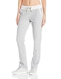 Champion Women's Fleece Open Bottom Pant, Oxford Heather/Oatmeal Heather, Medium