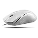 Rapoo 3-Button Wired USB Optical Silent Mouse, Computer Mouse with 1000 DPI, Compatible with PC, Mac,Desktop and Laptop (White)