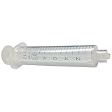 Plastic Syringe, Luer Lock, 10 mL, PK 100