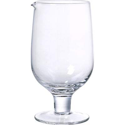 Cocktail Mixing Glass on Stand 750 ml Beverages Flared Rim Professional Mixing Equipment Accessory Bartender Bar Equipment Pub Restaurant