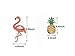 3-Pack Flamingo Decoration Banner,Hawaiian Luau Birthday Party Decoration,Party favors Garland Pineapple Ribbon Banners