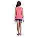 Pulla Bulla Big Girl Lace Tank Top Teen Graphic Sleeveless Tee Size 8 Berry
