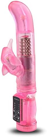 qDWAad tShirt Flexible 12 Speed Strong Vibration Clit Stimulator Silicone G spot Víbrátór for Women rabbít Víbrátór Erotic ŝe-x Toys,Rose