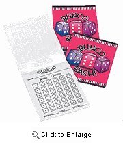 Bunco Score Sheets - 3 Tablets