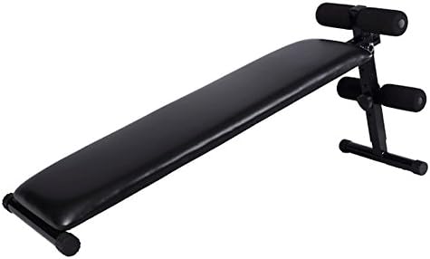 Adjustable Decline Sit Up Bench Crunch Board Home Gym Fitness Physical Exercise Training Freestanding Equipment Multifunctional Machine Lower Abdominal Muscles Workout Heavy Duty Steel Construction
