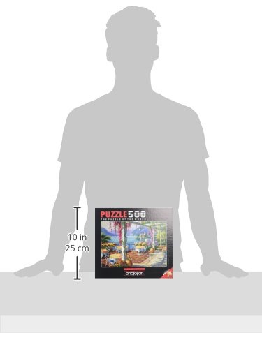 Anatolian Wisteria Terrace Jigsaw Puzzle (500 Piece)