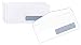 1InTheOffice #10, Right Window Security-Tint Gummed Envelopes, 500/Box