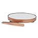 Tweezerman Rose Gold Mini Slant Tweezer & 10x Mirror