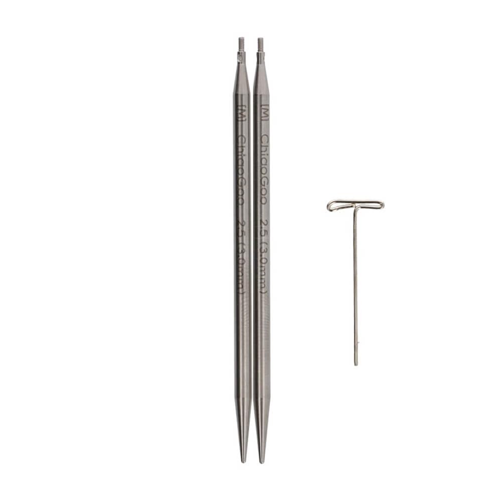 ChiaoGoo Twist Lace interch. Needle Tips 8cm 3.00mm - 1pc
