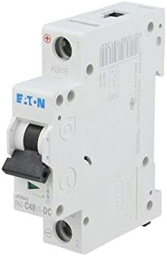 FAZ-C40/1-DC Circuit Breaker 250VDC Inom 40A Poles no 1 DIN Charact C
