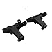 AR15 AR 15 Front and Rear flip up 45 Degree Rapid Transition BUIS Backup Iron Sight by Field Sport