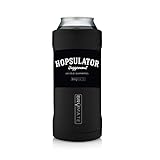 BrüMate Hopsulator Juggernaut Double-walled Stainless Steel Insulated Can Cooler For 24 Oz And 25 Oz Cans (Matte Black)